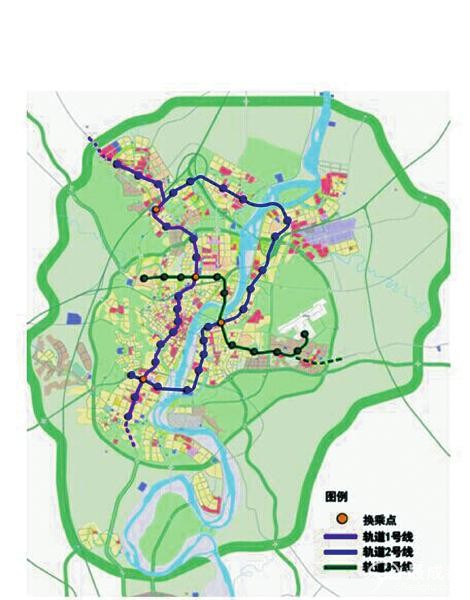 (规划图来了)南充市区规划设计3条地铁线 年内将通过审批并实施