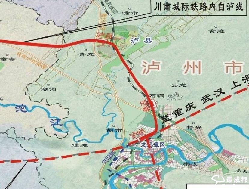 铁总已同意泸州高铁站预留泸遵接入 兼具成渝二线功能
