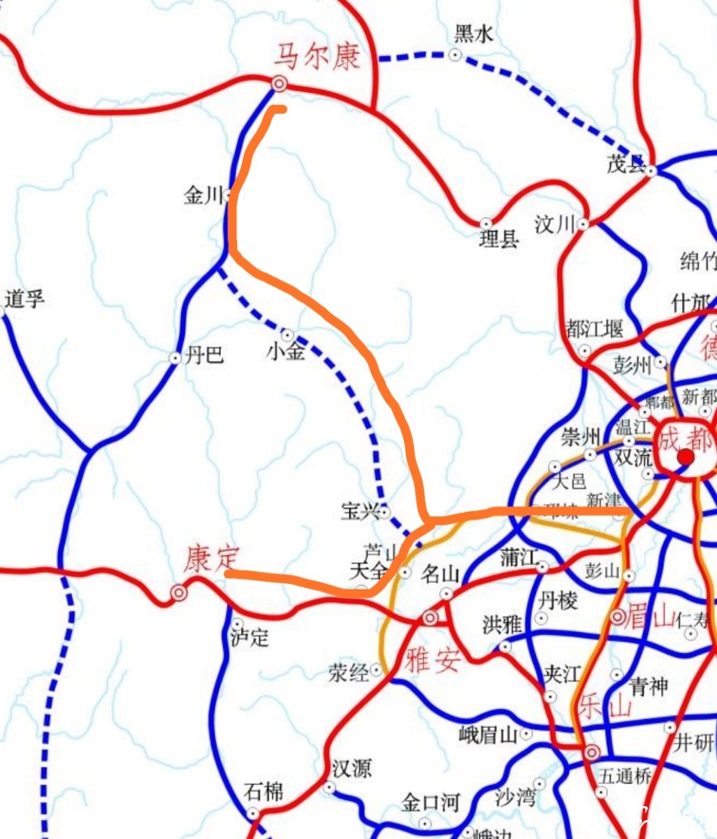 天府新区是吸引高原群众来买房么 直接规划了到马尔康和康定的高速