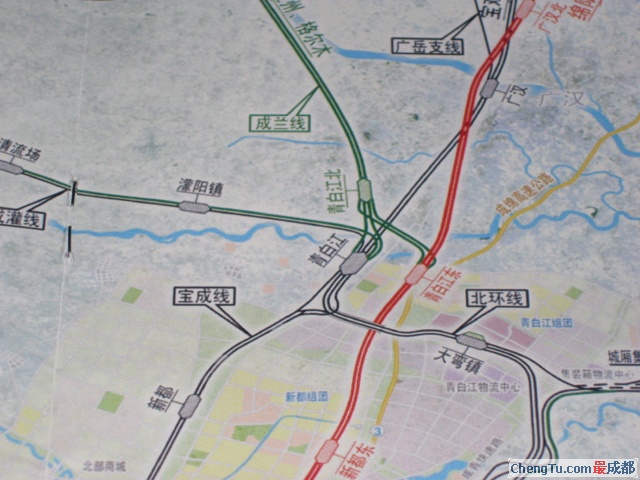 成都环线铁路枢纽图片